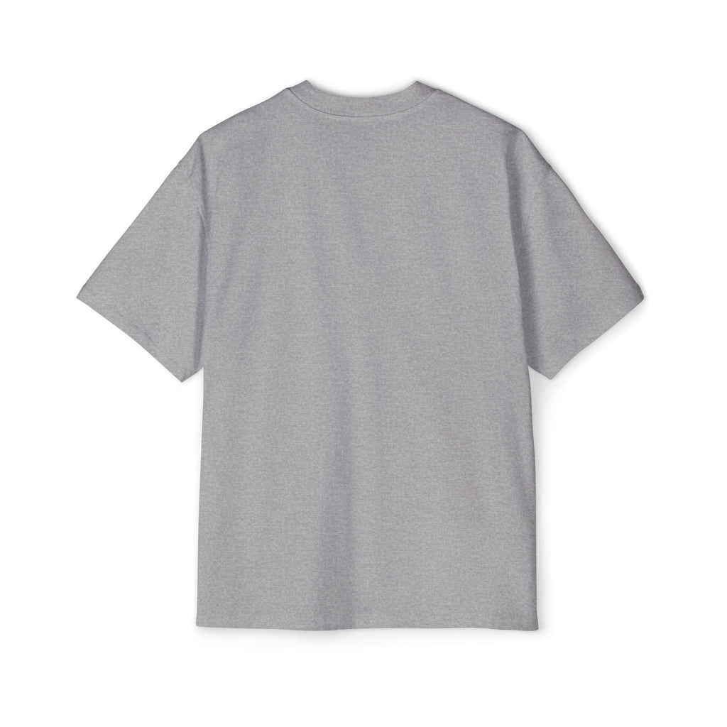 Aftrz Classics Heavy Oversized Short Sleeve T-Shirt - Grey with Blue Logo