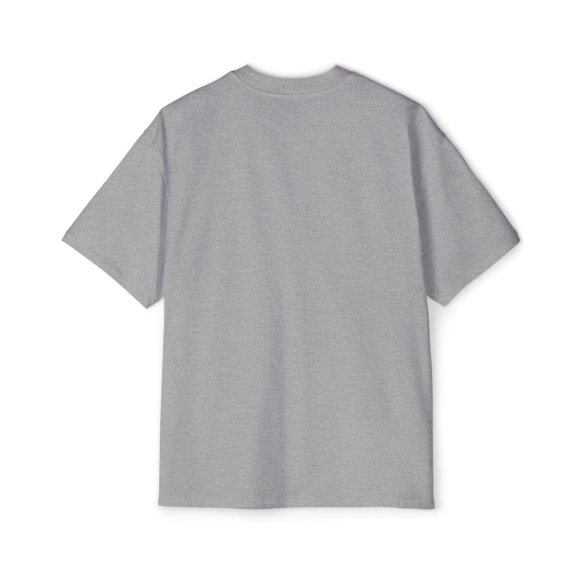 Aftrz Classics Heavy Oversized Short Sleeve T-Shirt - Grey with Blue Logo