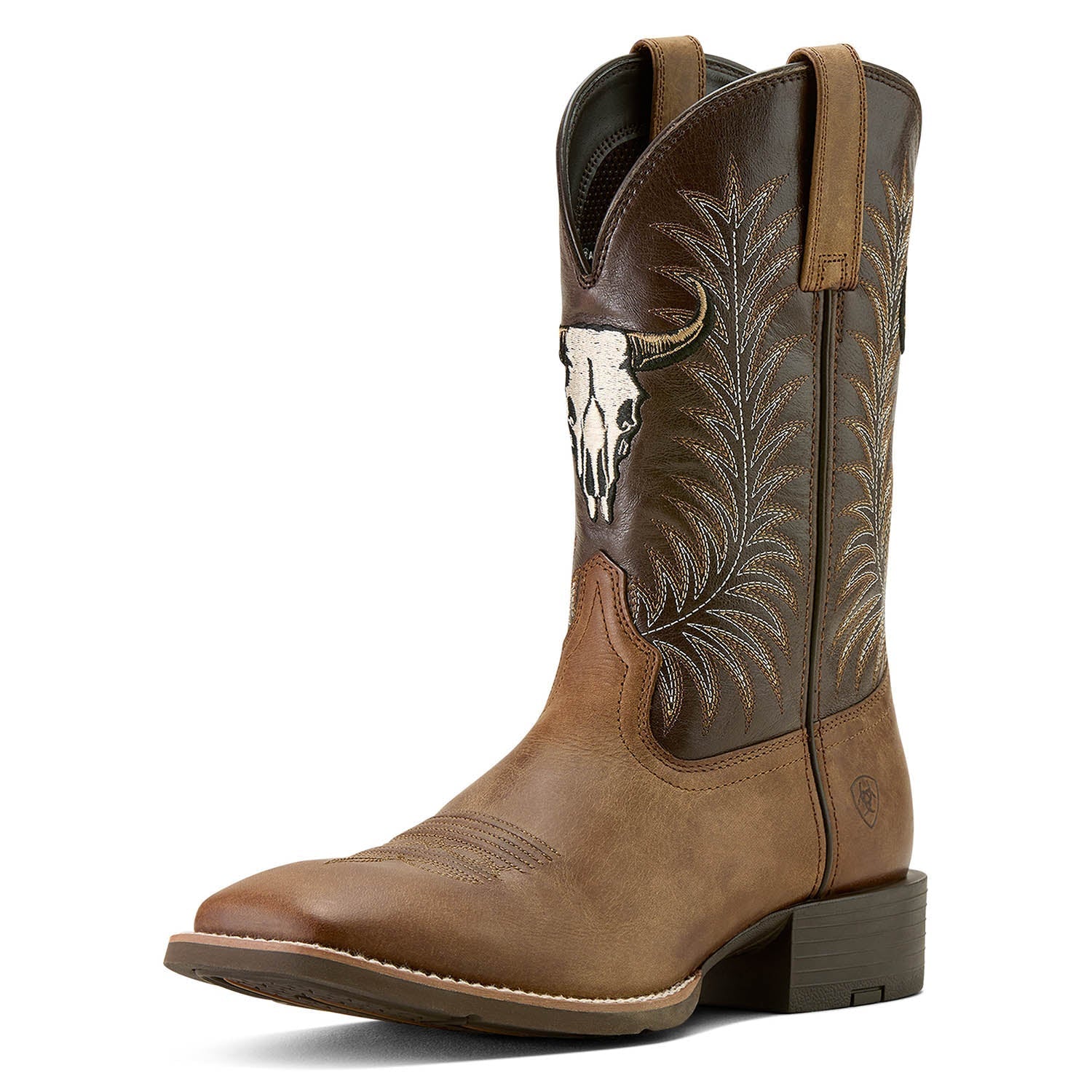 Ariat Men's Sport Steer Skull Boots