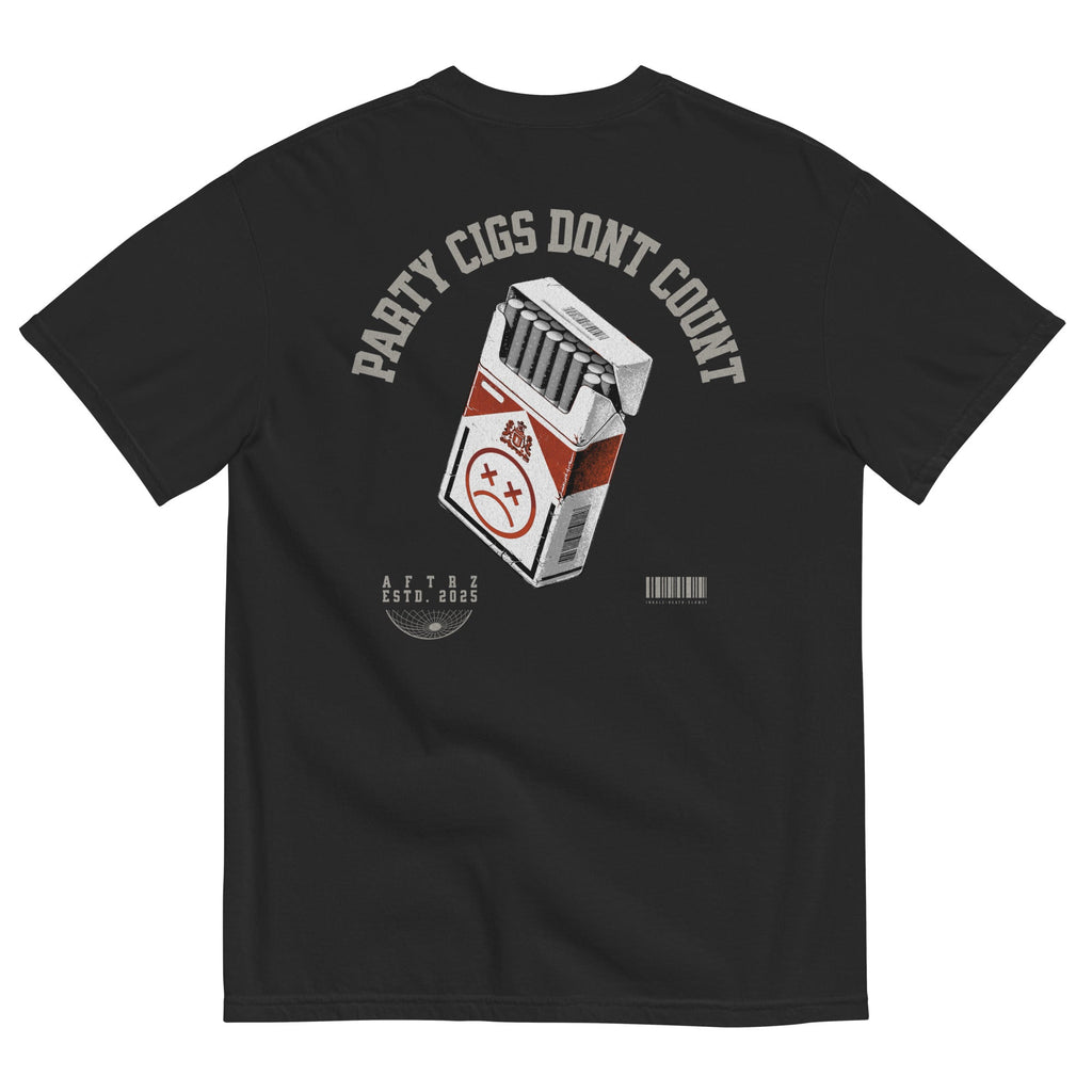 Party Cigs Don't Count Heavyweight T-Shirt